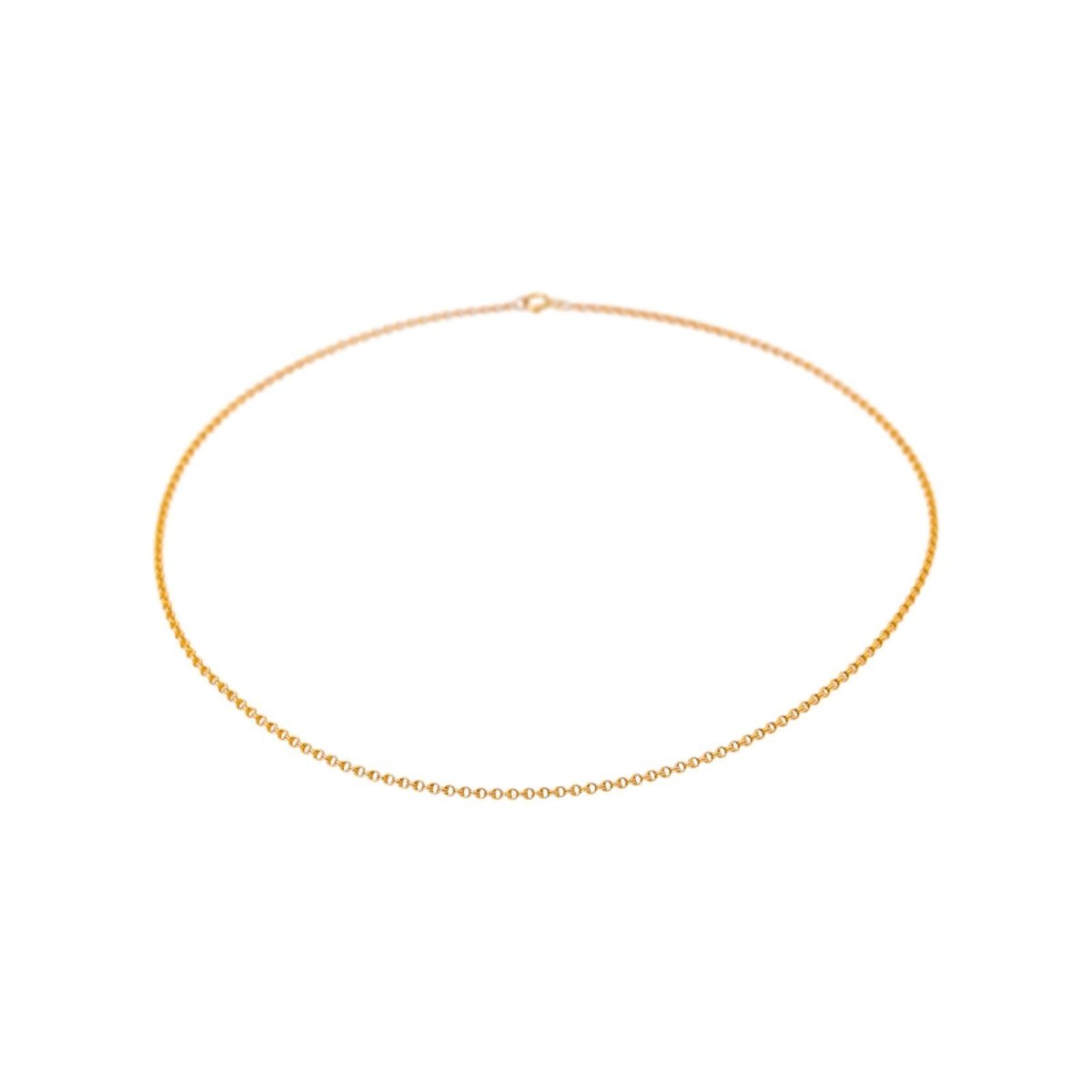 Collier maille Jaseron Or rose - Castafiore