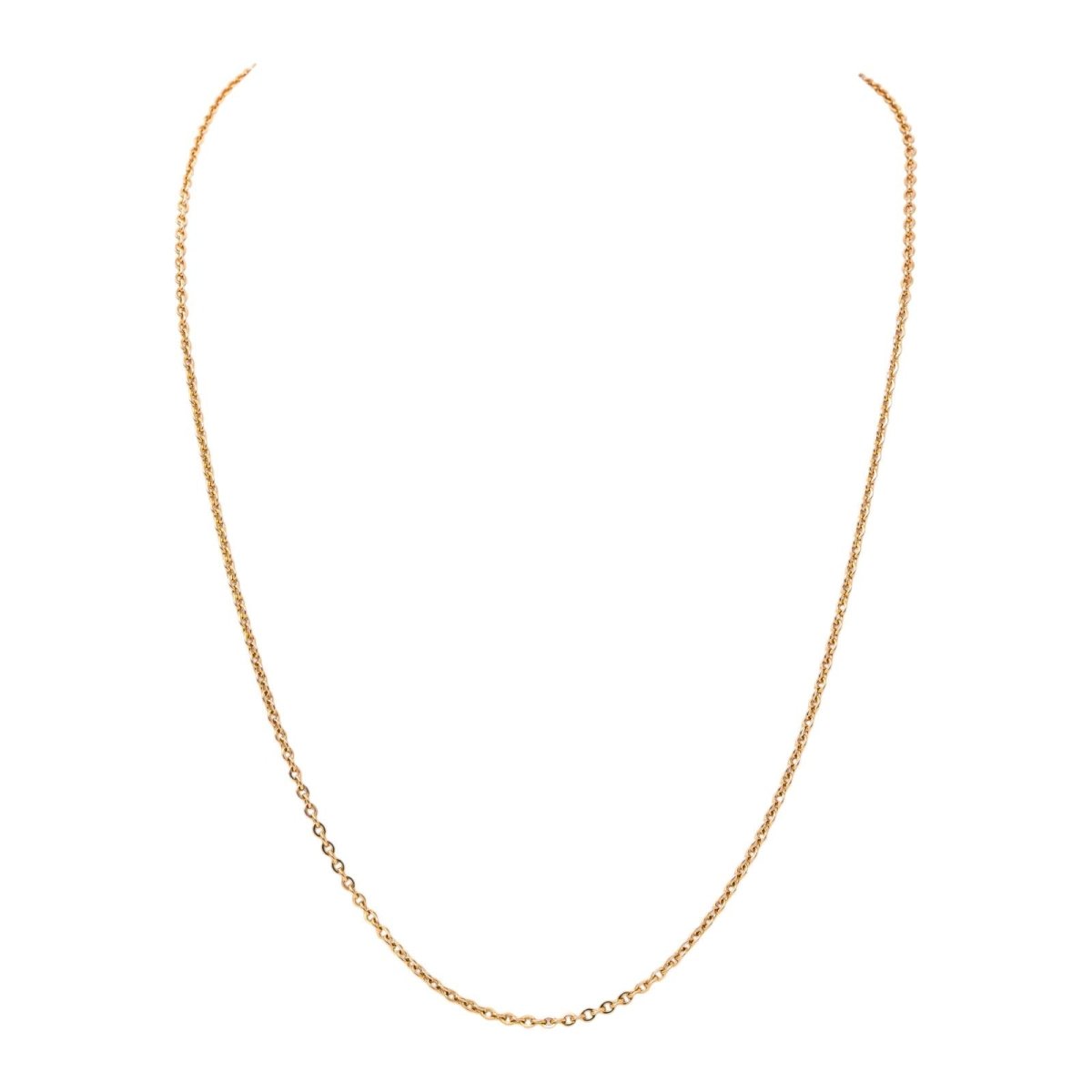 Collier Maille jaseron Or rose - Castafiore