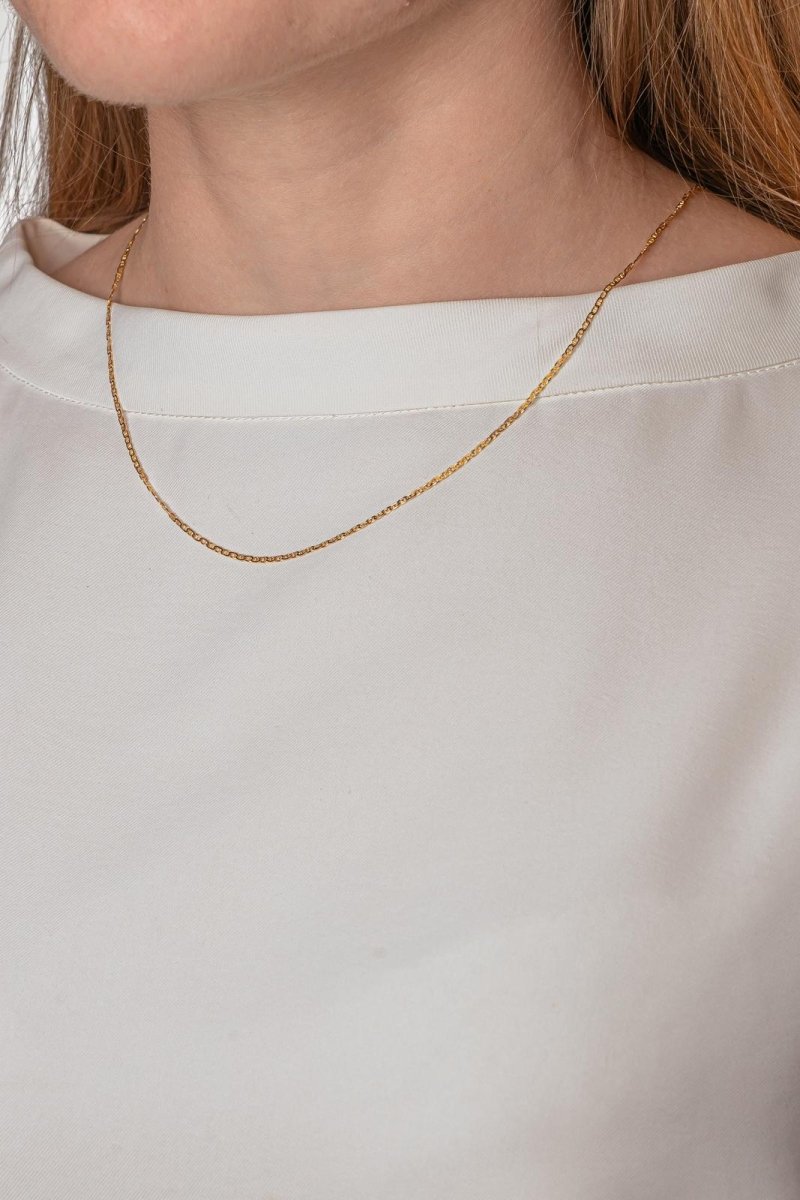 Collier Maille Marine Or jaune - Castafiore