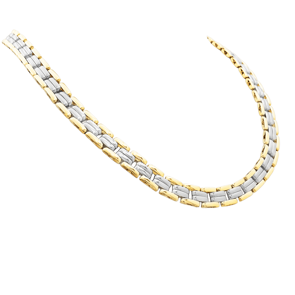 Collier Maille MAUBOUSSIN en or blanc et or jaune - Castafiore