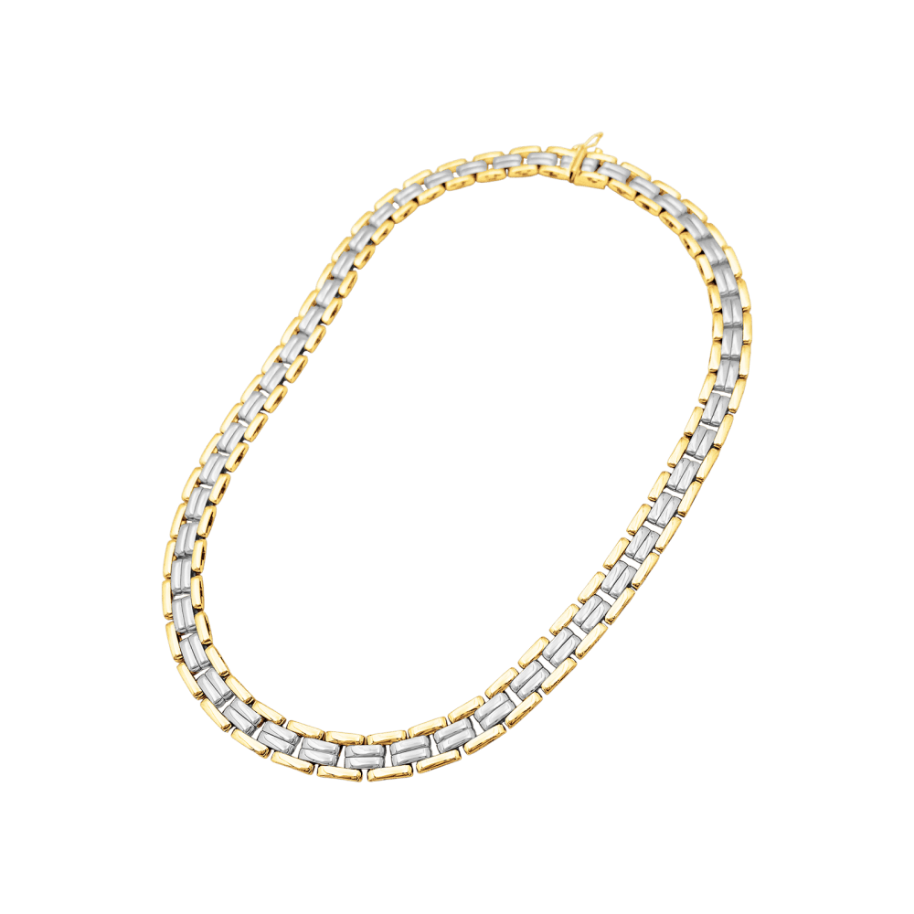 Collier Maille MAUBOUSSIN en or blanc et or jaune - Castafiore