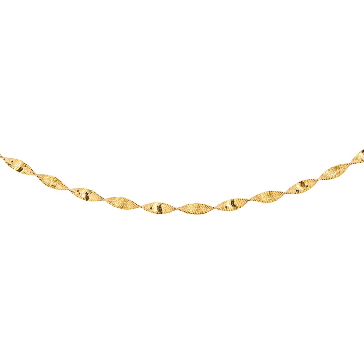 Collier Maille Miroir Or jaune - Castafiore