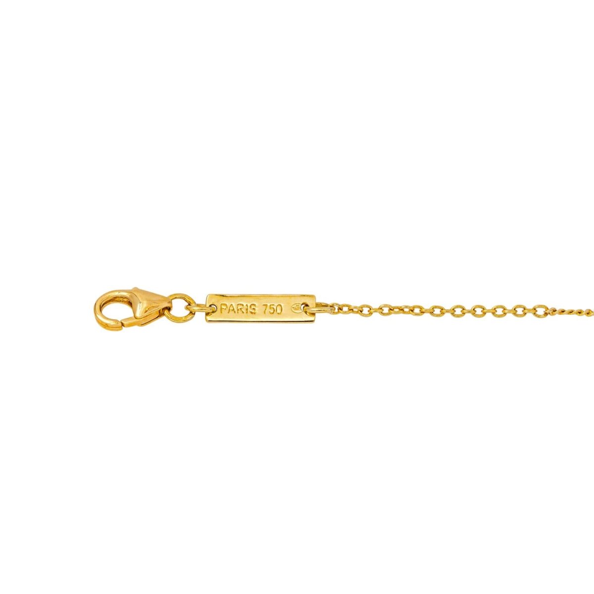 Collier Maille MORGANNE BELLO "Darli" en or jaune et diamants - Castafiore