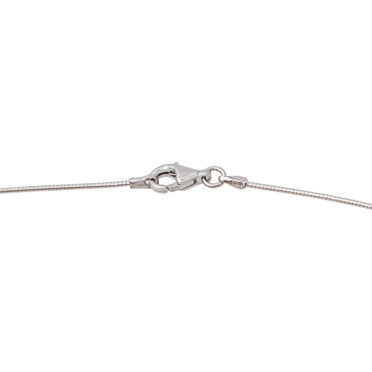Collier Maille oméga Or Blanc - Castafiore