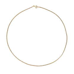 Collier maille palmier en or jaune et blanc - Castafiore