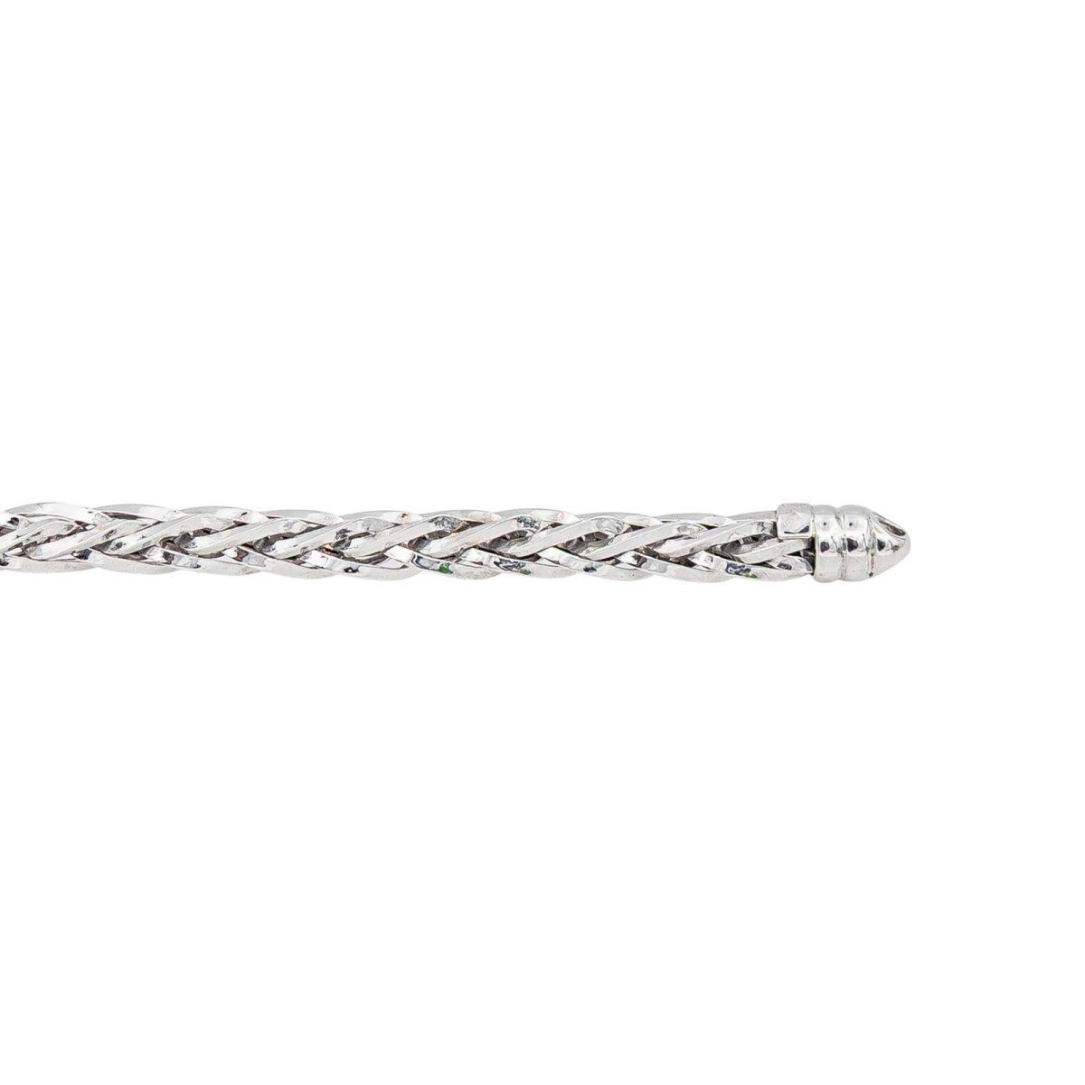 Collier Maille palmier Or blanc - Castafiore