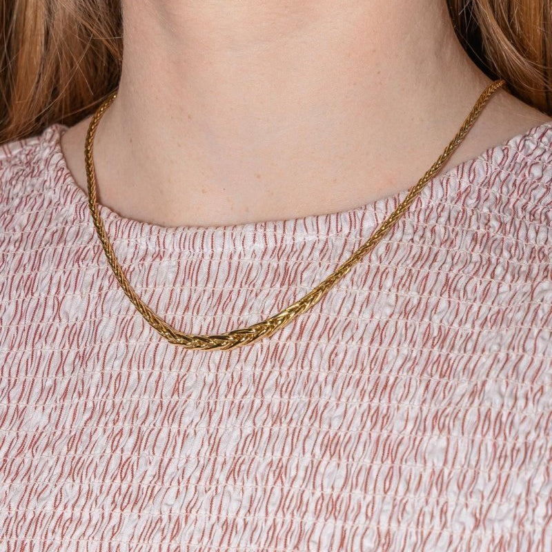 Collier Maille palmier Or jaune - Castafiore