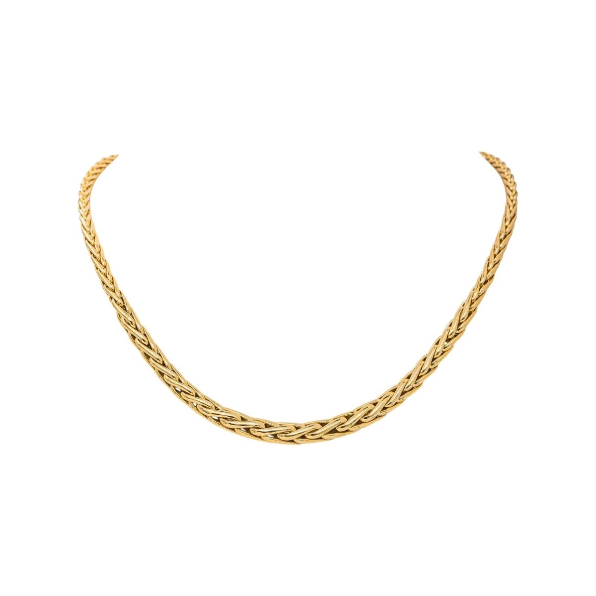 Collier Maille palmier Or jaune - Castafiore