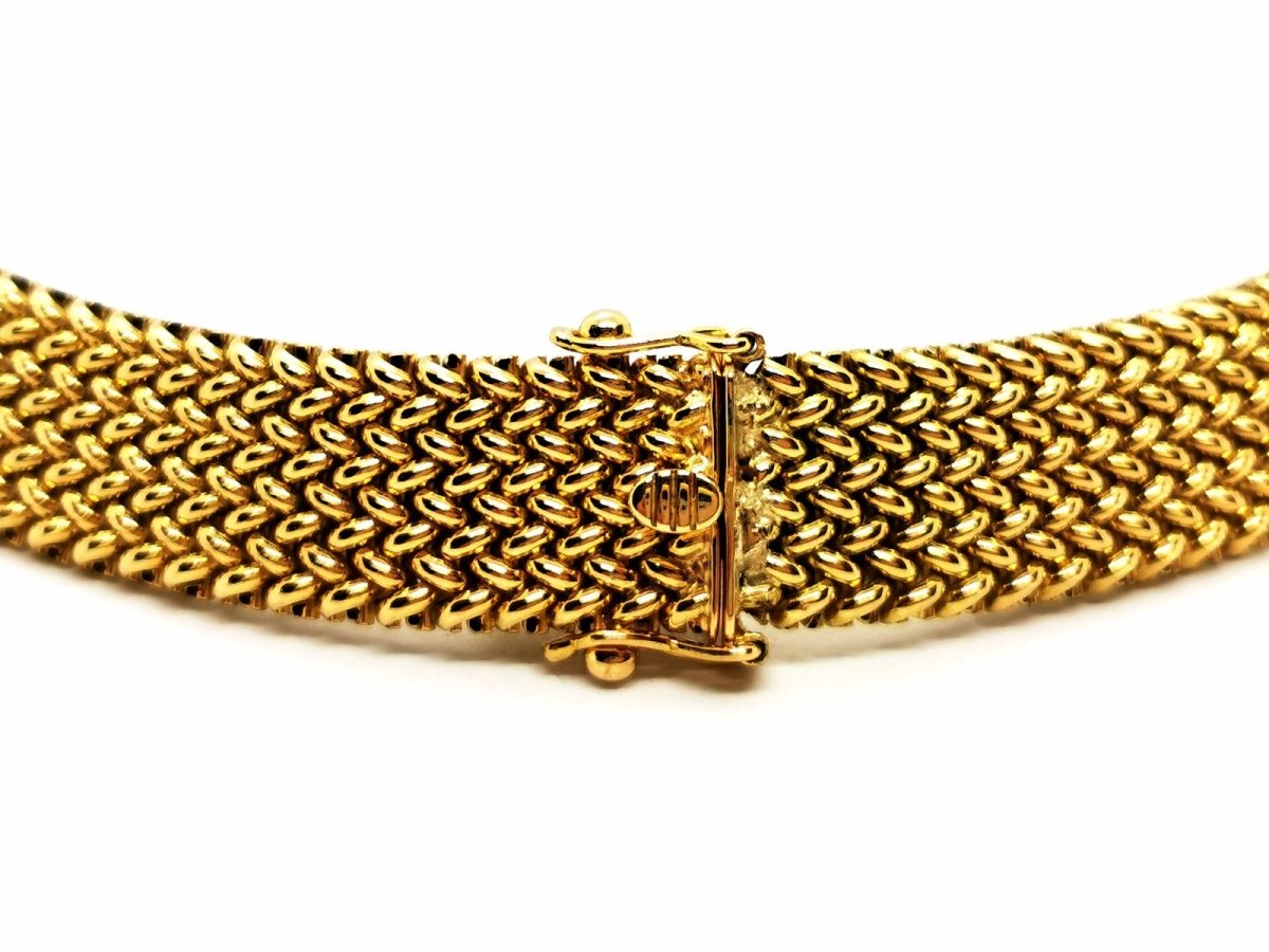 Collier Maille polonaise Or jaune - Castafiore