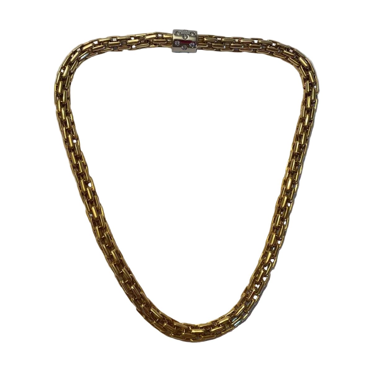 Collier Maille POMELLATO en or blanc, or jaune et diamants - Castafiore