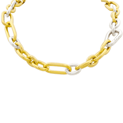Collier Maille POMELLATO en or blanc, or jaune et or rose - Castafiore