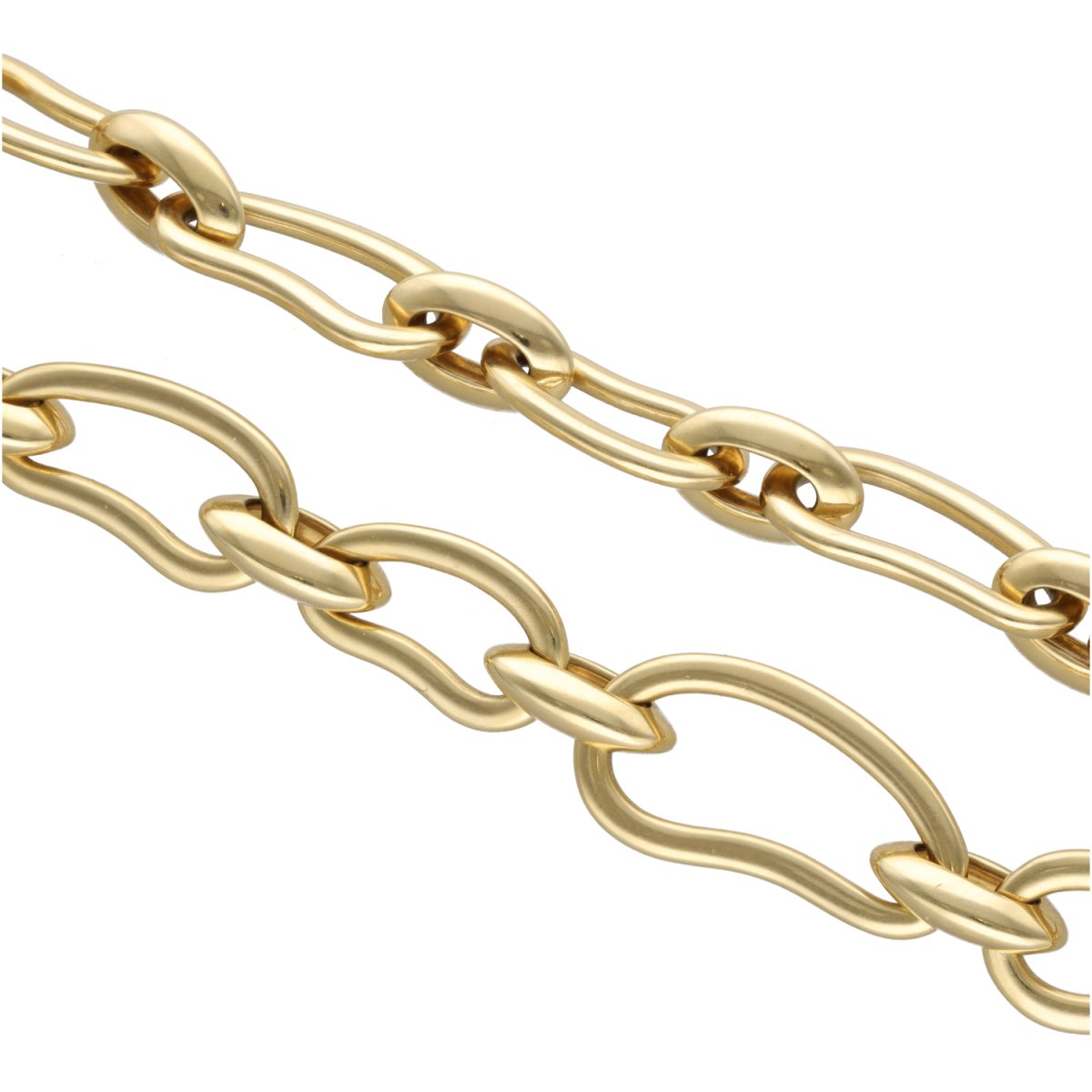 Collier Maille POMELLATO "Pailsey" en or blanc, or jaune et diamants - Castafiore