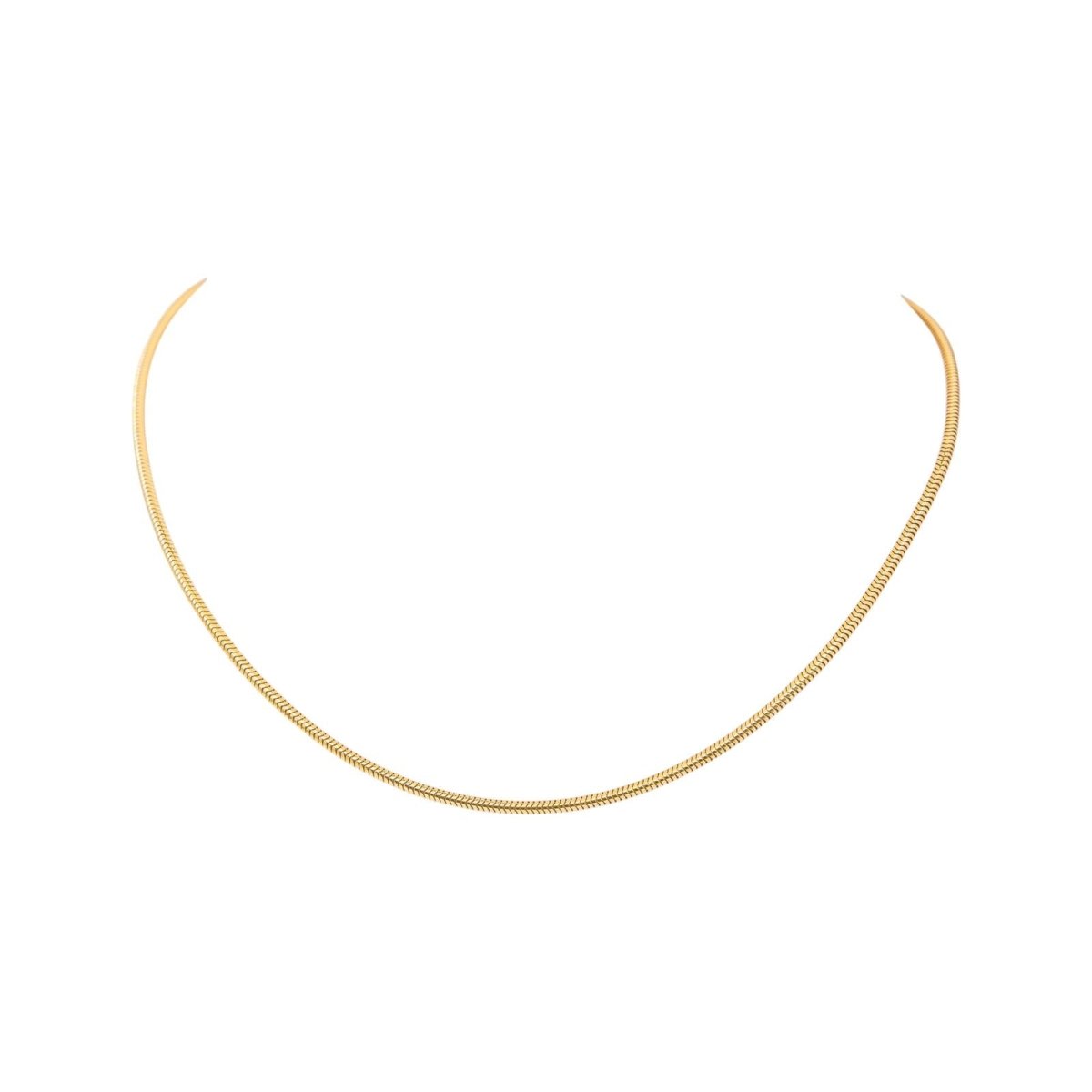 Collier Maille Serpent Or jaune - Castafiore