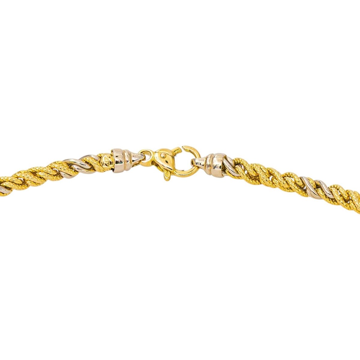 Collier Maille torsadée Or jaune - Castafiore