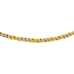 Collier Maille torsadée Or jaune - Castafiore