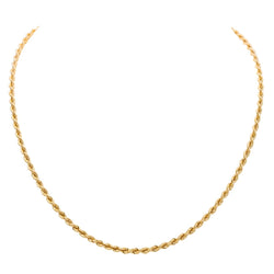 Collier Maille torsadée Or jaune - Castafiore