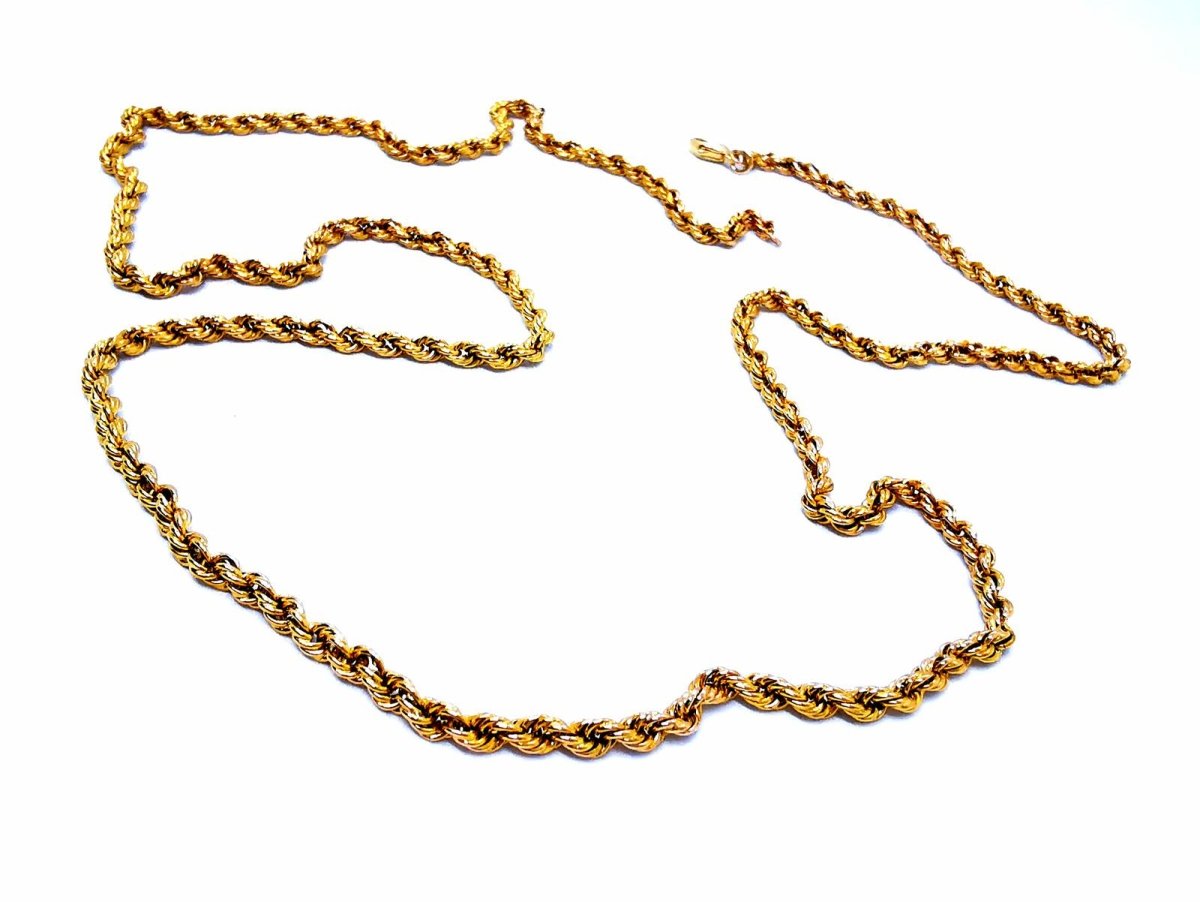 Collier Maille torsadée Or jaune - Castafiore