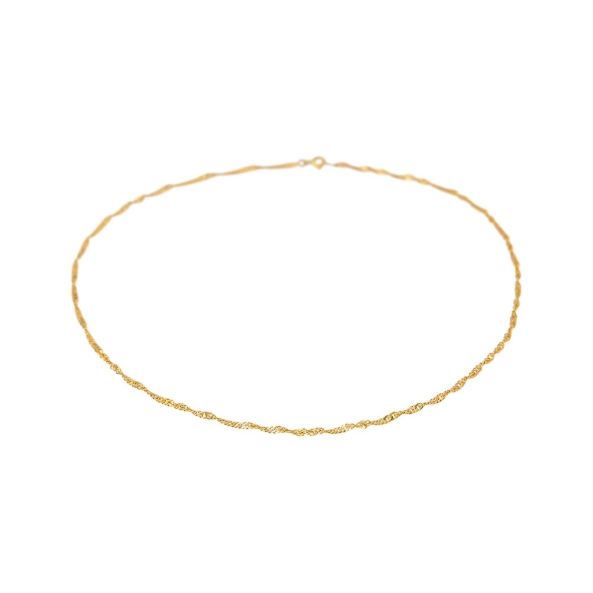 Collier Maille torsadée Or jaune - Castafiore