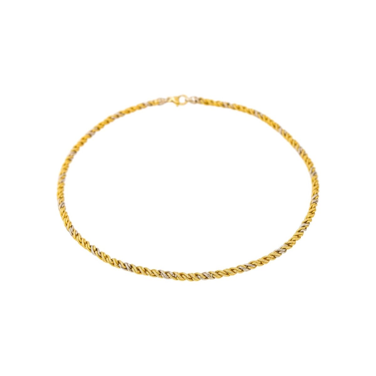Collier Maille torsadée Or jaune - Castafiore