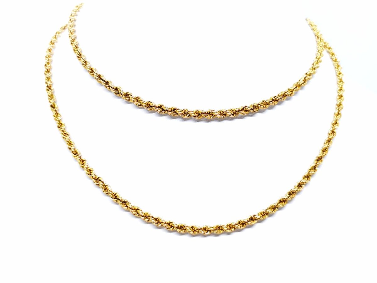 Collier Maille torsadée Or jaune - Castafiore