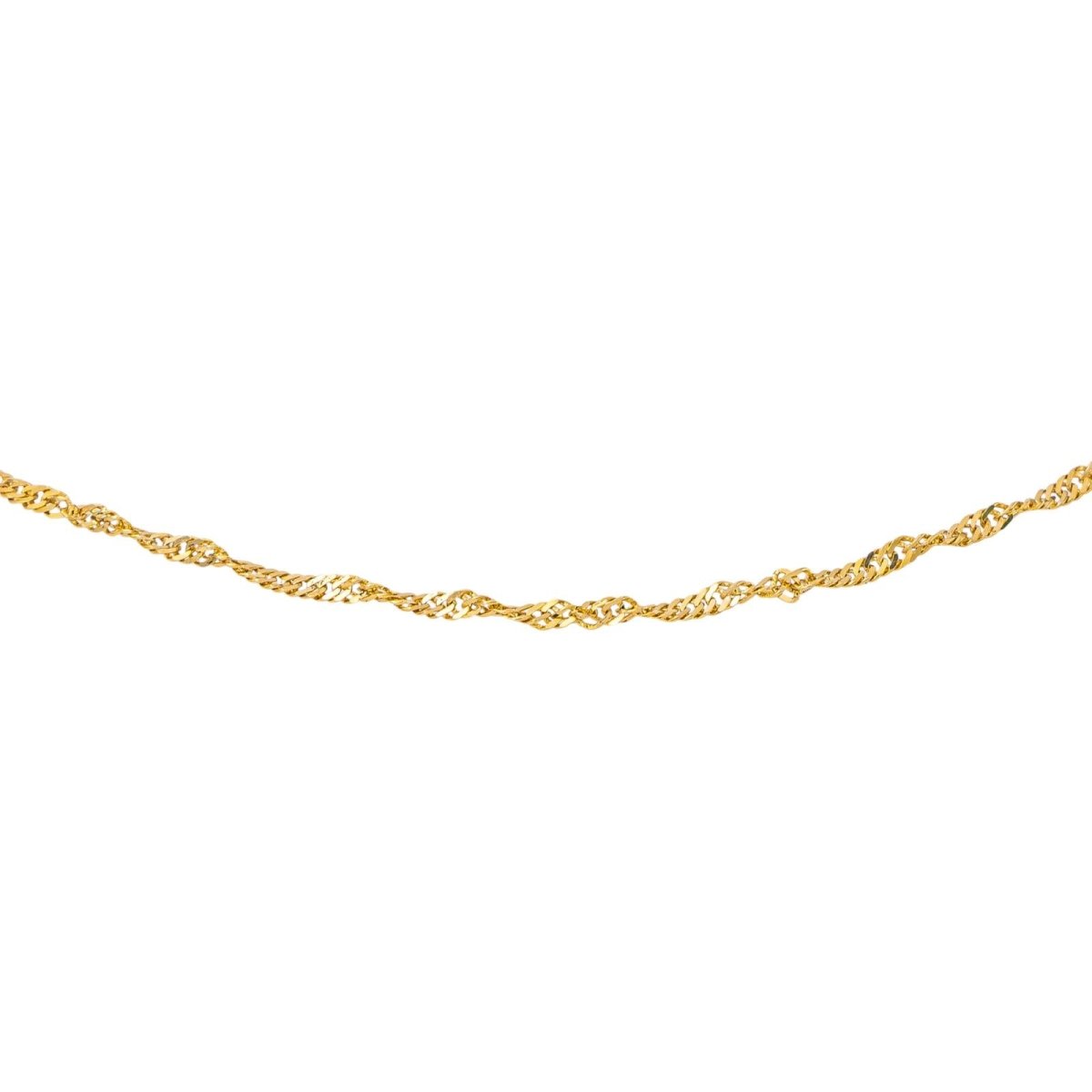 Collier Maille torsadée Or jaune - Castafiore