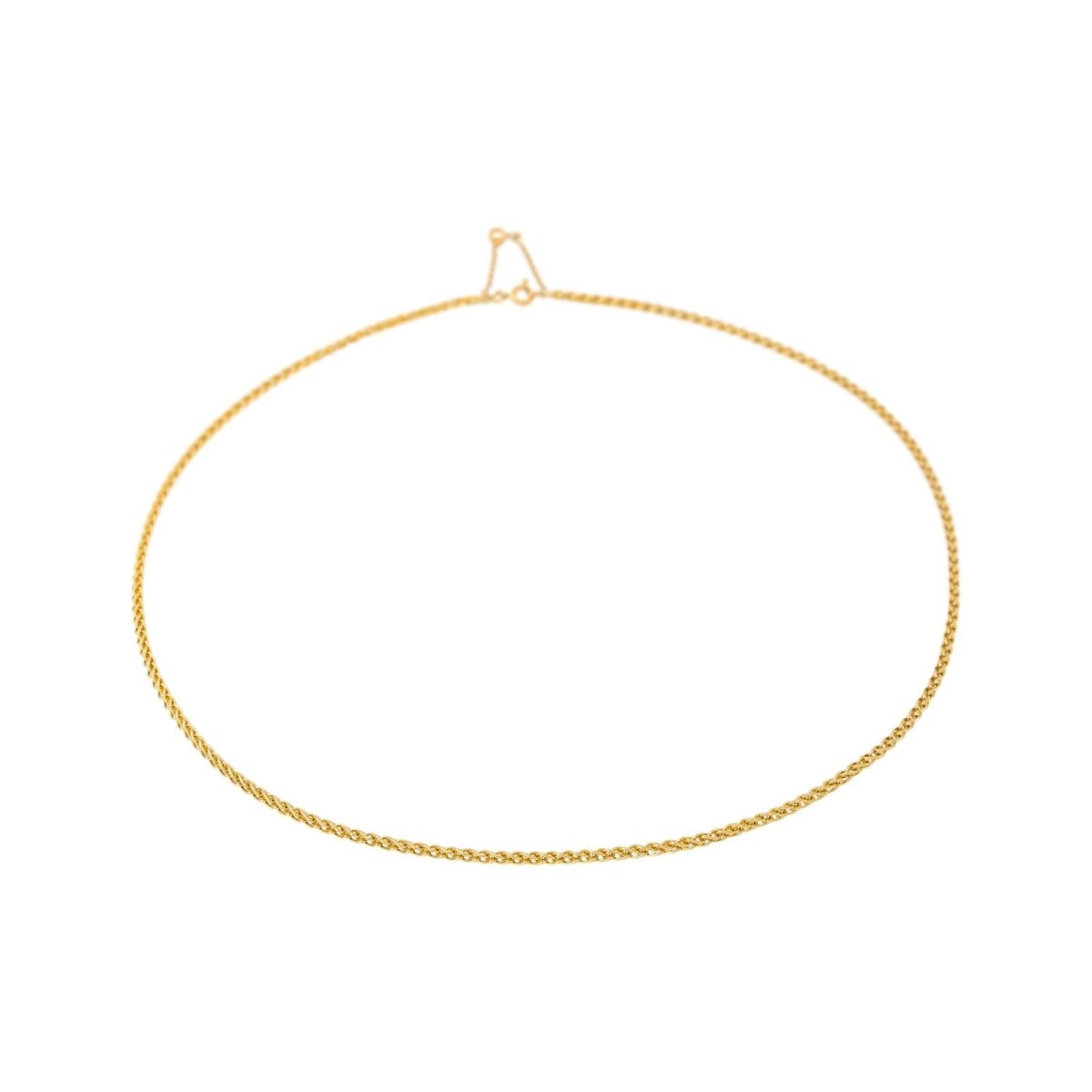 Collier Maille tressée Or jaune - Castafiore