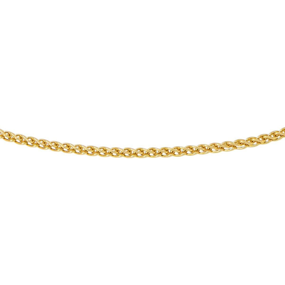 Collier Maille tressée Or jaune - Castafiore