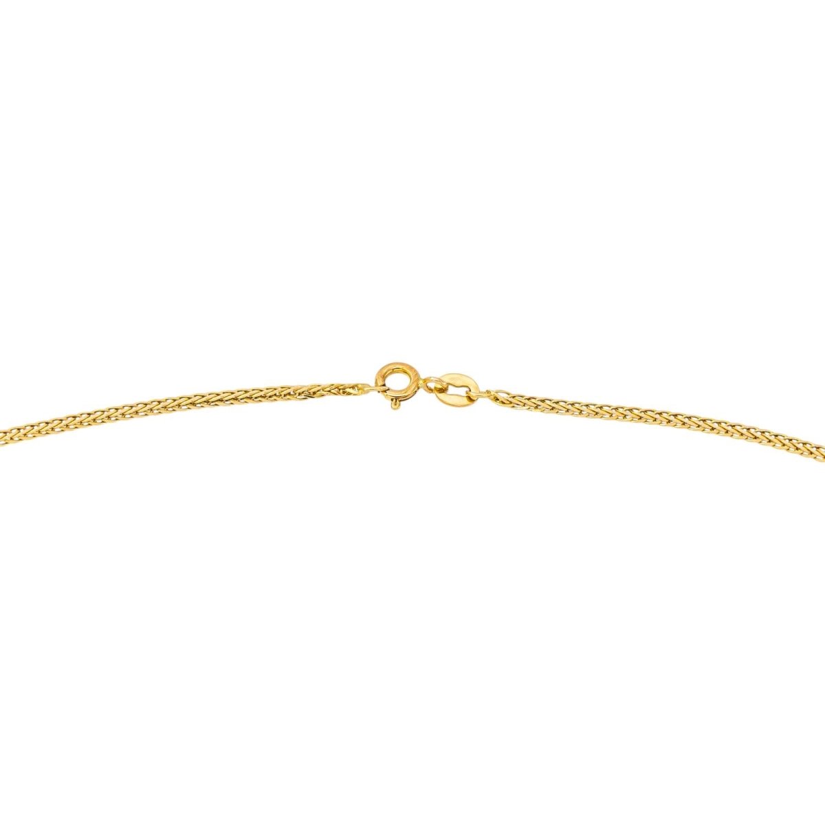 Collier Maille tressée Or jaune - Castafiore