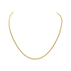 Collier Maille tressée Or jaune - Castafiore