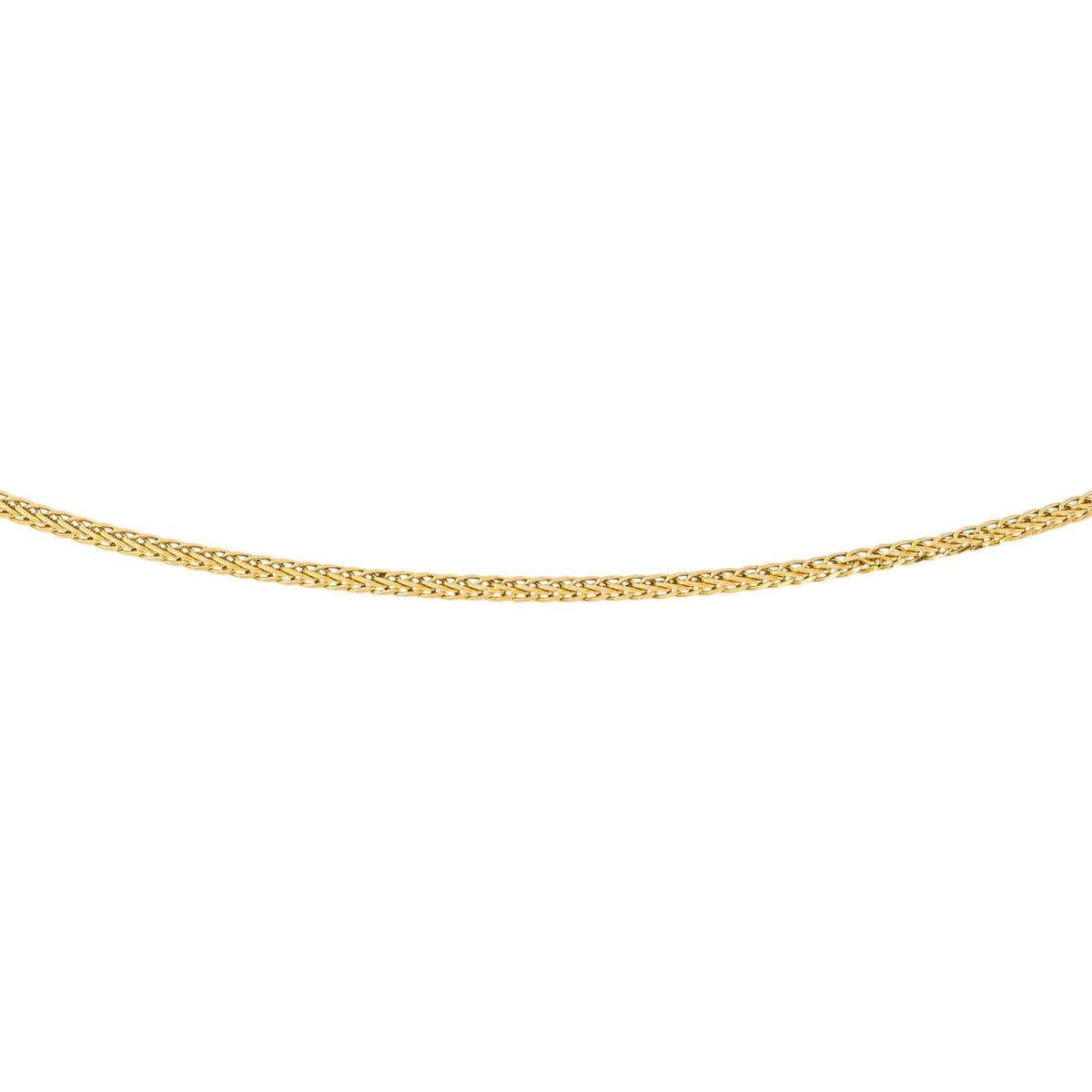 Collier Maille tressée Or jaune - Castafiore