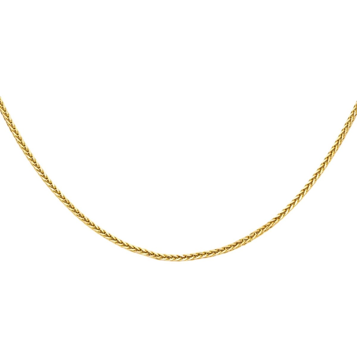 Collier Maille tressée Or jaune - Castafiore