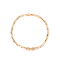 Collier Maille VAN CLEEF & ARPELS en or jaune et diamants - Castafiore