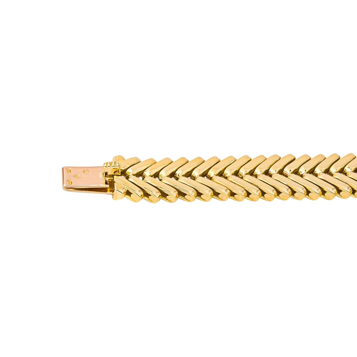 Collier Maille VAN CLEEF & ARPELS. et GEORGES L'ENFANT en or jaune - Castafiore