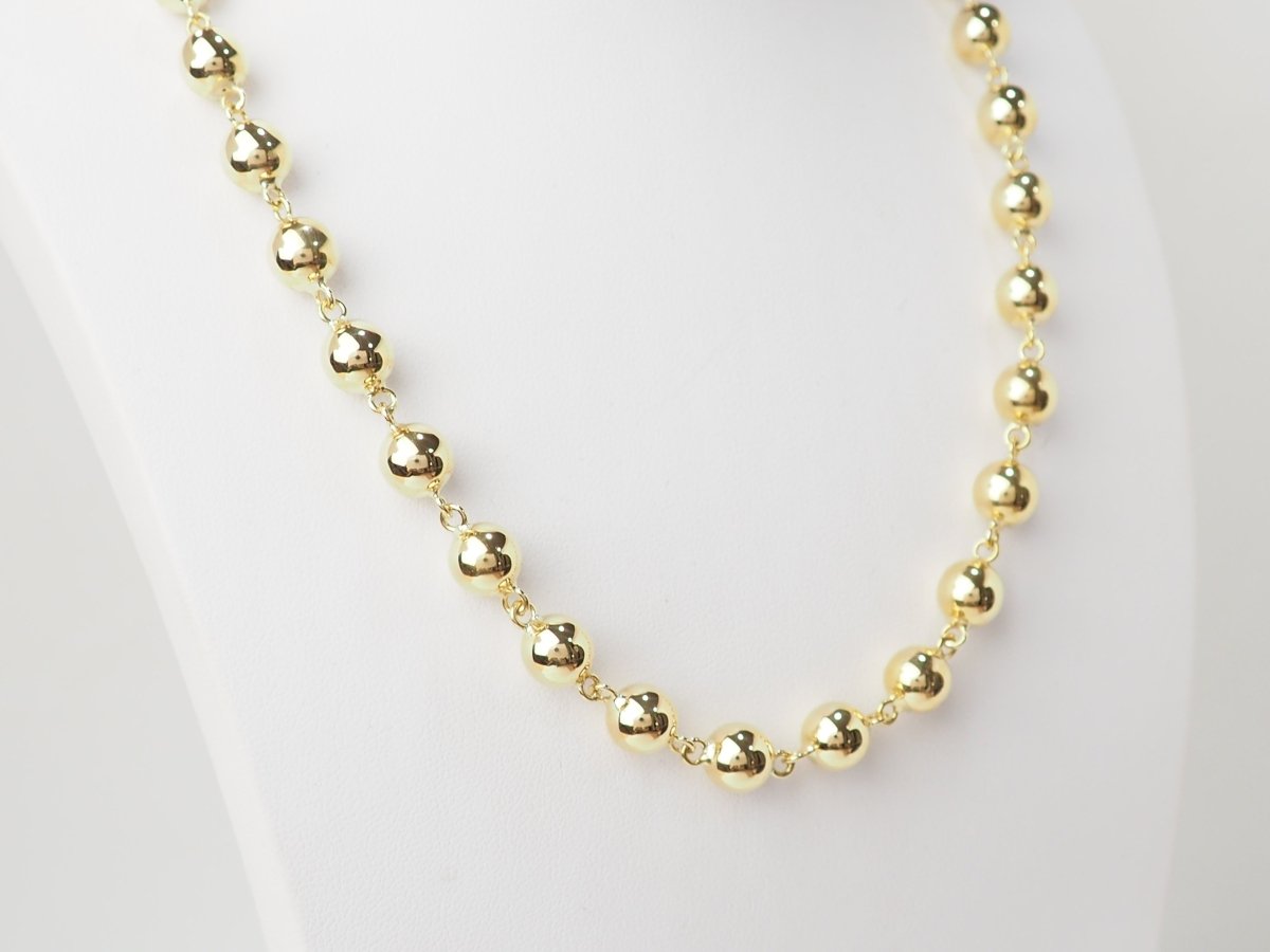 Collier Marseillais boules en or jaune - Castafiore