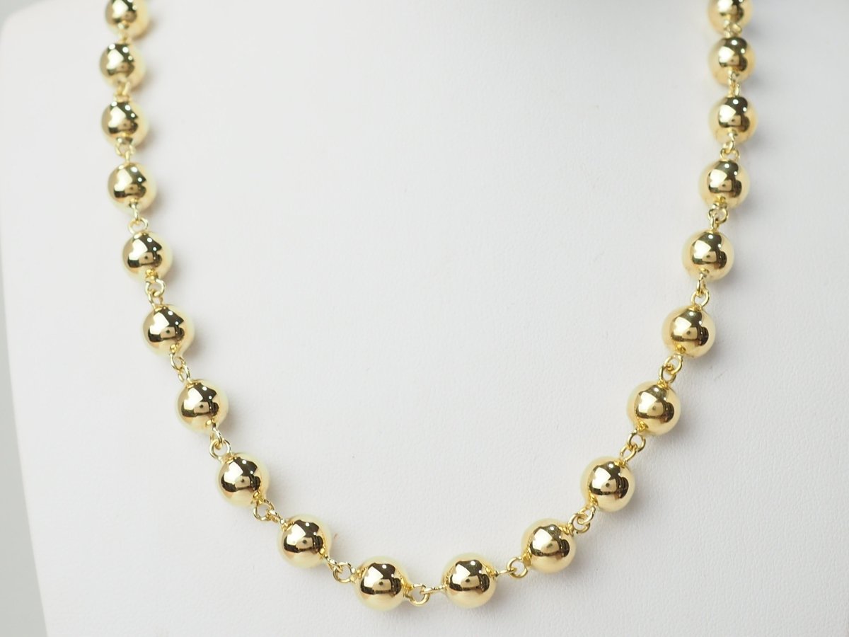 Collier Marseillais boules en or jaune - Castafiore