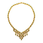 Collier MAUBOUSSIN en or jaune, émeraudes et diamants - Castafiore