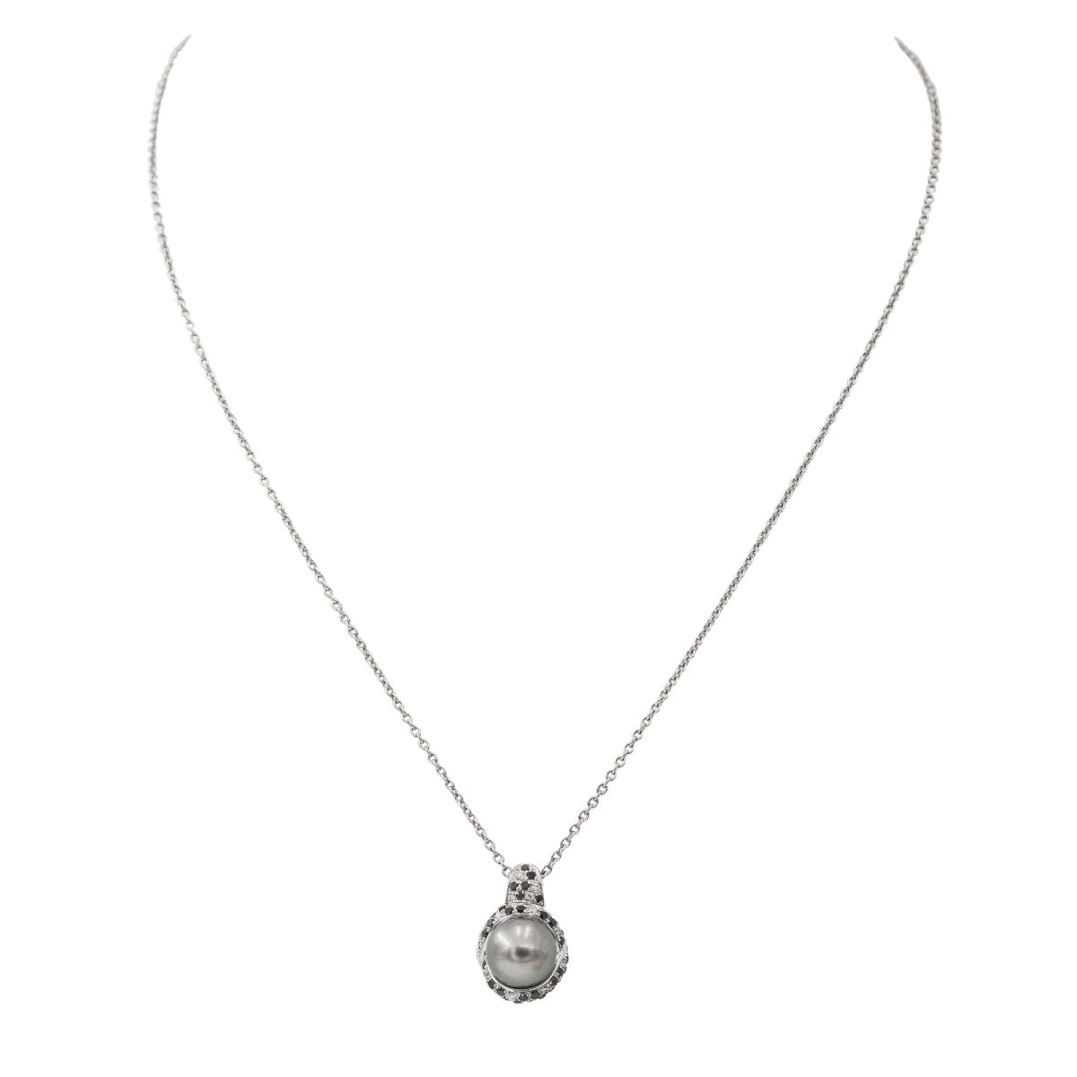 Collier MAUBOUSSIN "Perle Caviar Mon Amour" en Or blanc et Perle - Castafiore