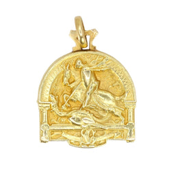 Collier Médaille en or jaune - Castafiore