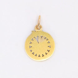 Collier Médaille en or jaune et émail - Castafiore