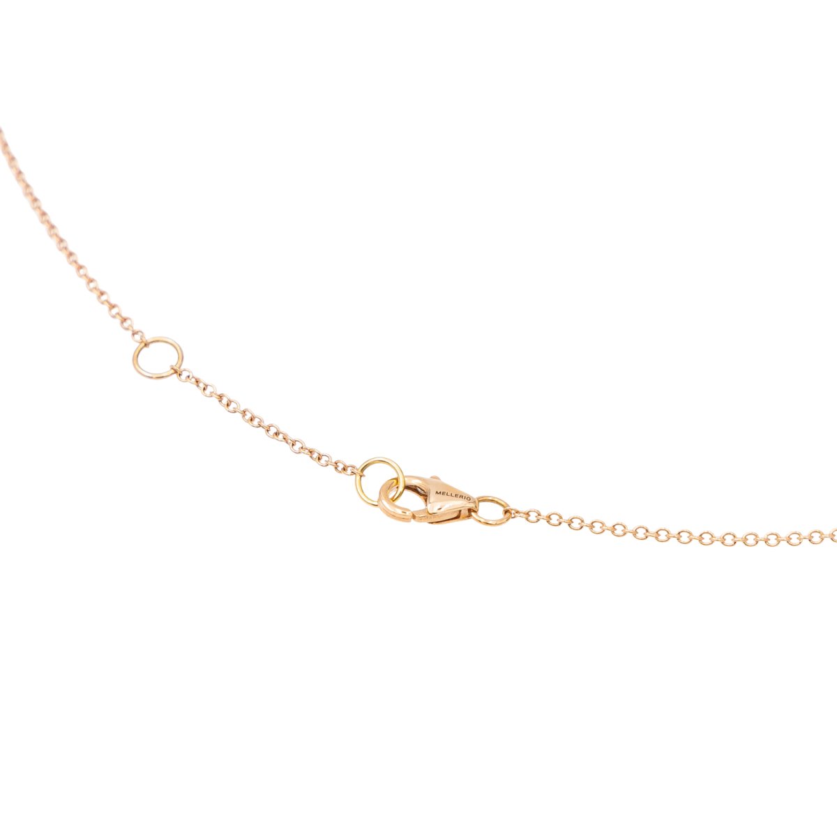 Collier MELLERIO "Le Petit Cactus Bleu" PM en or rose, saphirs et grenats tsavorites - Castafiore