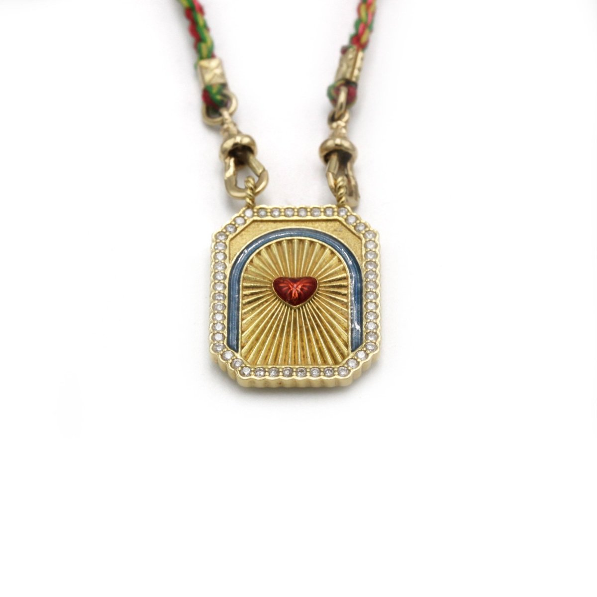 Collier Mini Scapulaire Heart - Marie Lichtenberg - Castafiore