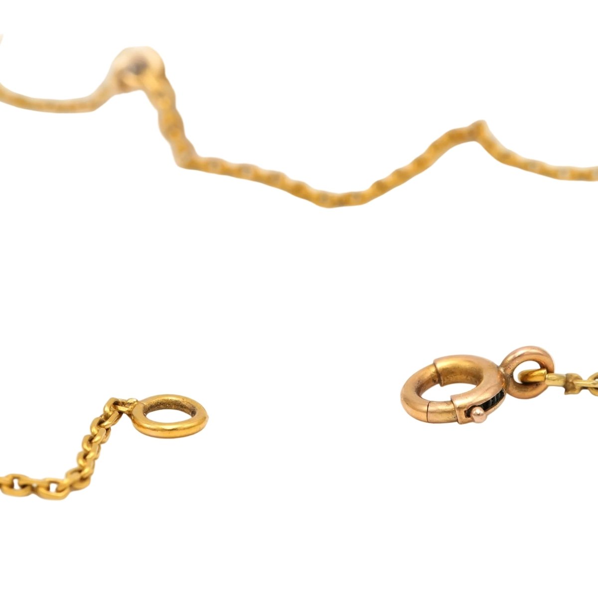 Collier Montre en or jaune, rubis et diamants - Castafiore