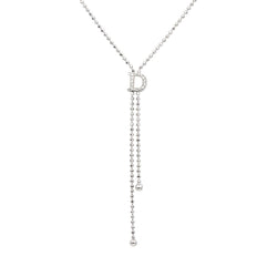 Collier Négligé en or blanc et diamants - Castafiore