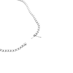 Collier Négligé en or blanc, perle et diamants - Castafiore