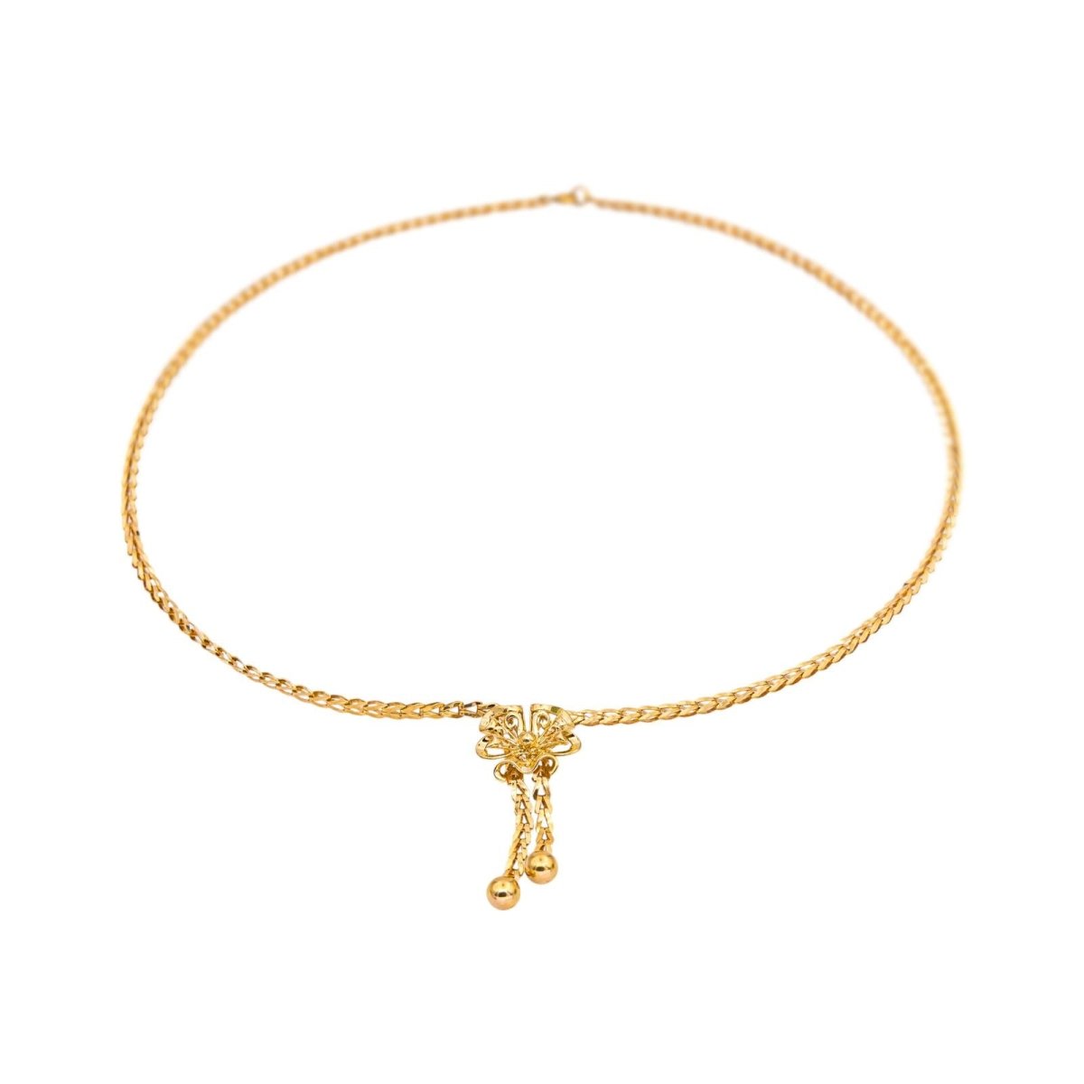 Collier Négligé en or jaune - Castafiore