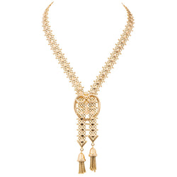 Collier Négligé en or jaune - Castafiore