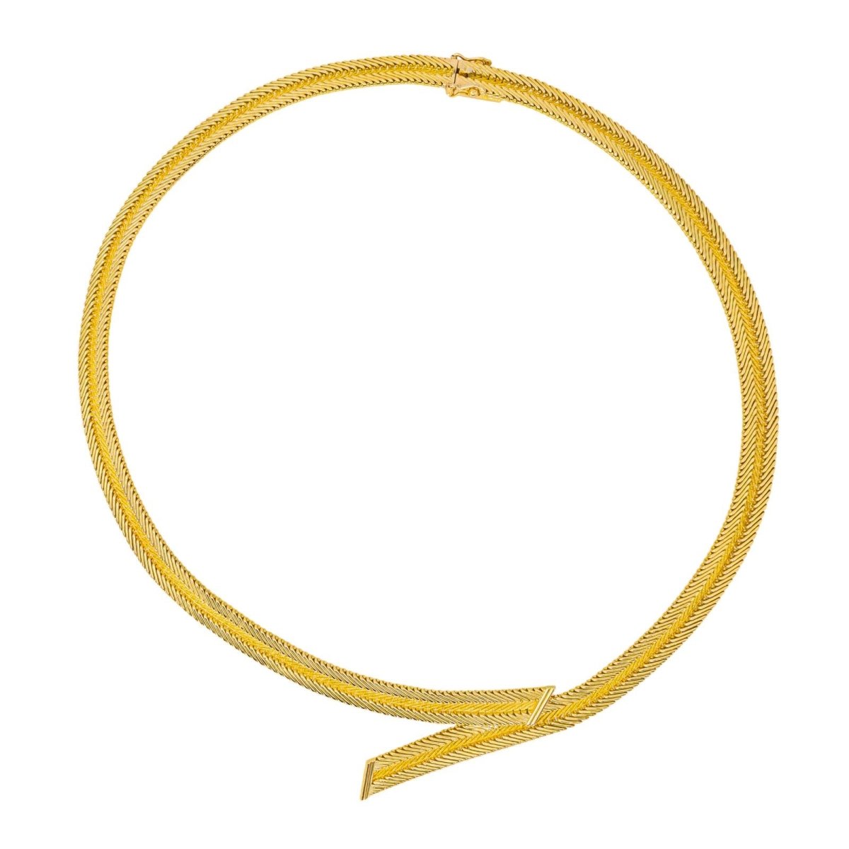Collier Négligé en or jaune - Castafiore