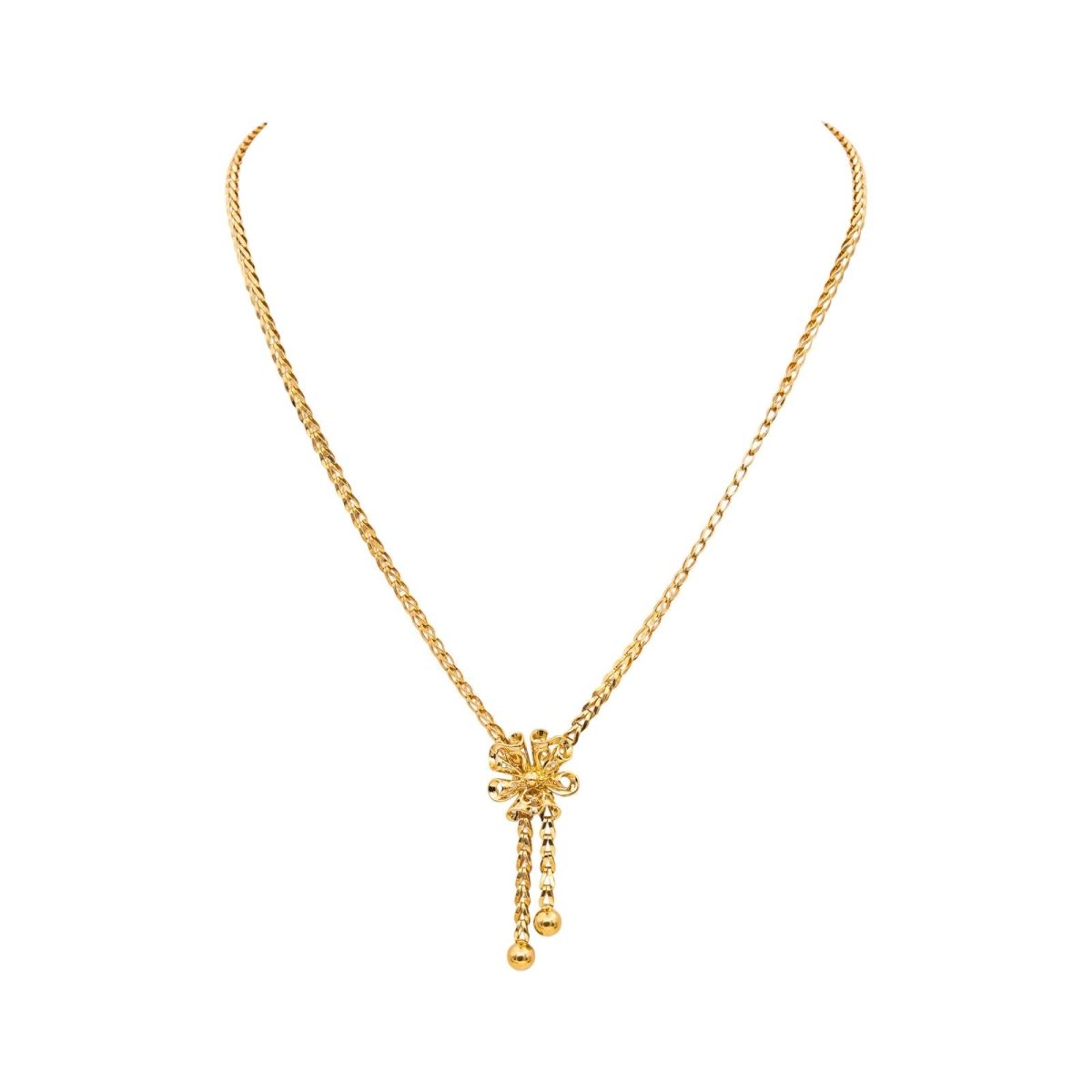 Collier Négligé en or jaune - Castafiore