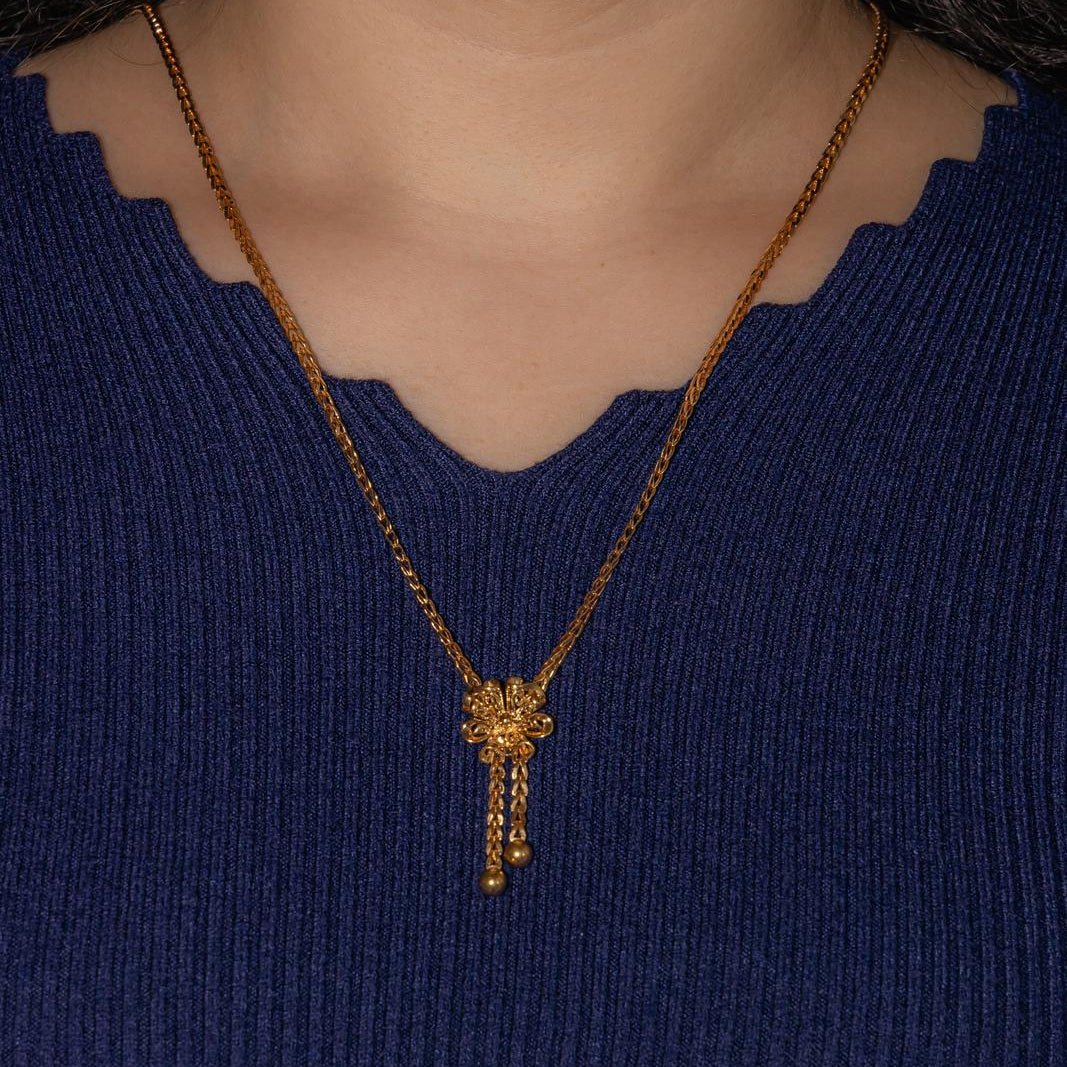 Collier Négligé en or jaune - Castafiore