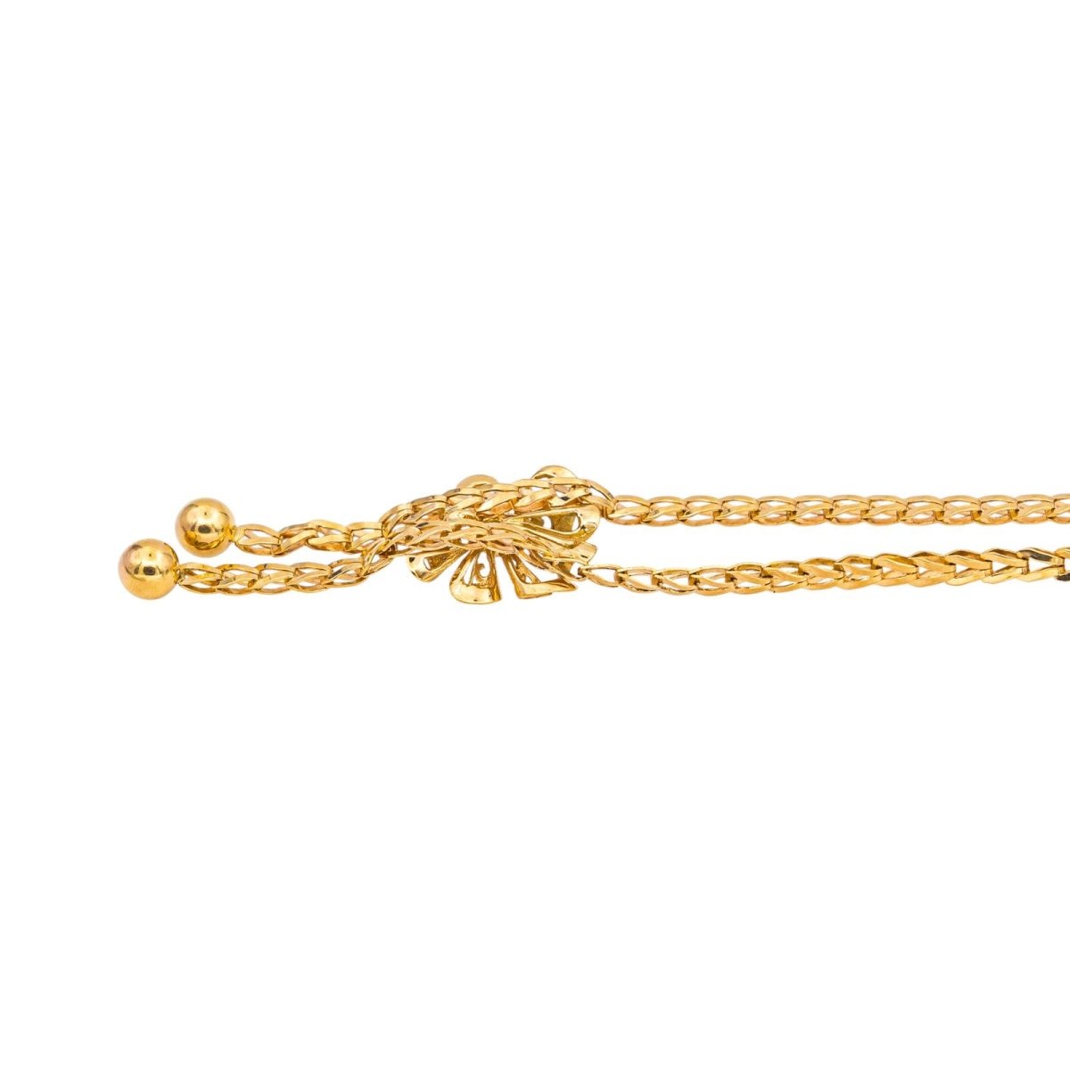 Collier Négligé en or jaune - Castafiore